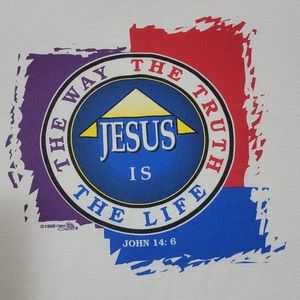VTG John 14:6 Jesus Is The Way The Truth and The Life Rutledge, AL Shirt Mens XL
